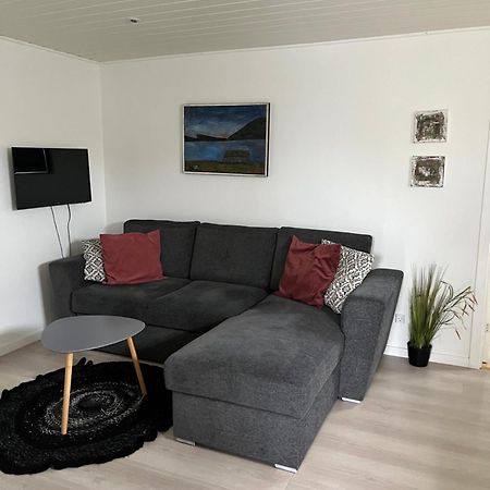 Cosy Groundfloor Apartment Sørvágur Dış mekan fotoğraf